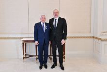 Prezident İlham Əliyev Rusiya Federasiyasının Dağıstan Respublikasının rəhbərini qəbul edib  (FOTO) (YENİLƏNİB)