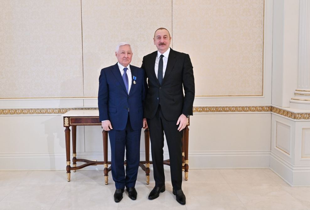 Prezident İlham Əliyev Rusiya Federasiyasının Dağıstan Respublikasının rəhbərini qəbul edib  (FOTO) (YENİLƏNİB)