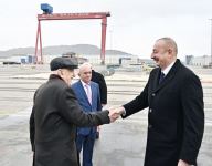 Prezident İlham Əliyev “Akademik Xoşbəxt Yusifzadə” tankerinin istismara verilməsi mərasimində iştirak edib (FOTO) (YENİLƏNİB)