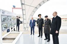 Prezident İlham Əliyev “Akademik Xoşbəxt Yusifzadə” tankerinin istismara verilməsi mərasimində iştirak edib (FOTO) (YENİLƏNİB)