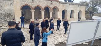 ICOMOS rəhbərliyi və xarici mədəni irs ekspertləri Qarabağa səfər ediblər (FOTO)