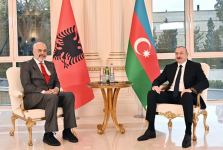 Prezident İlham Əliyevin Albaniyanın Baş naziri Edi Rama ilə təkbətək görüşü olub (FOTO/VİDEO) (YENİLƏNİB-2)