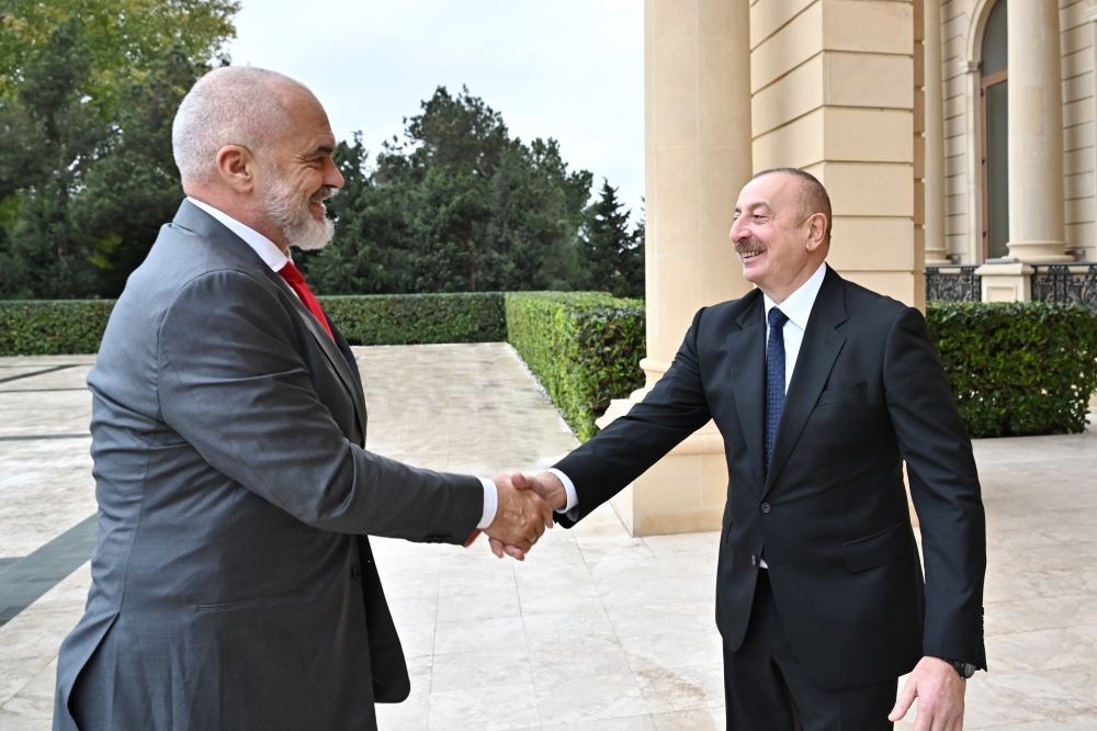 Prezident İlham Əliyevin Albaniyanın Baş naziri Edi Rama ilə təkbətək görüşü olub (FOTO/VİDEO) (YENİLƏNİB-2)