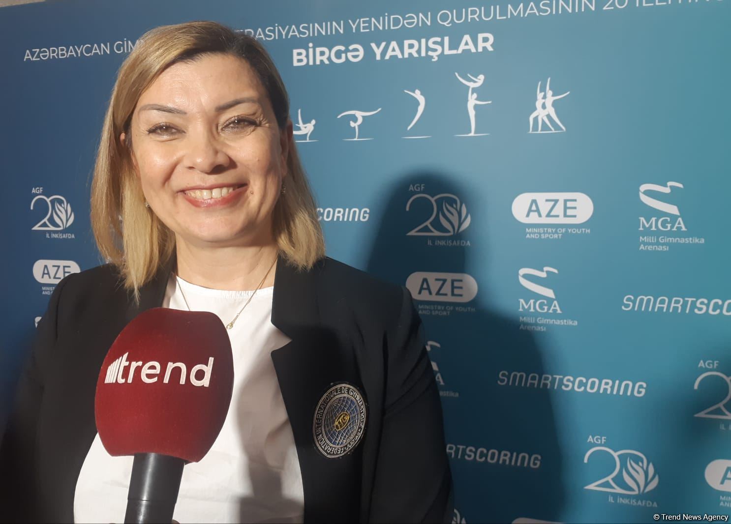 Şəkidəki birgə yarışlarda dəstək mühiti hökm sürür - Akrobatika gimnastikası üzrə millinin baş məşqçisi