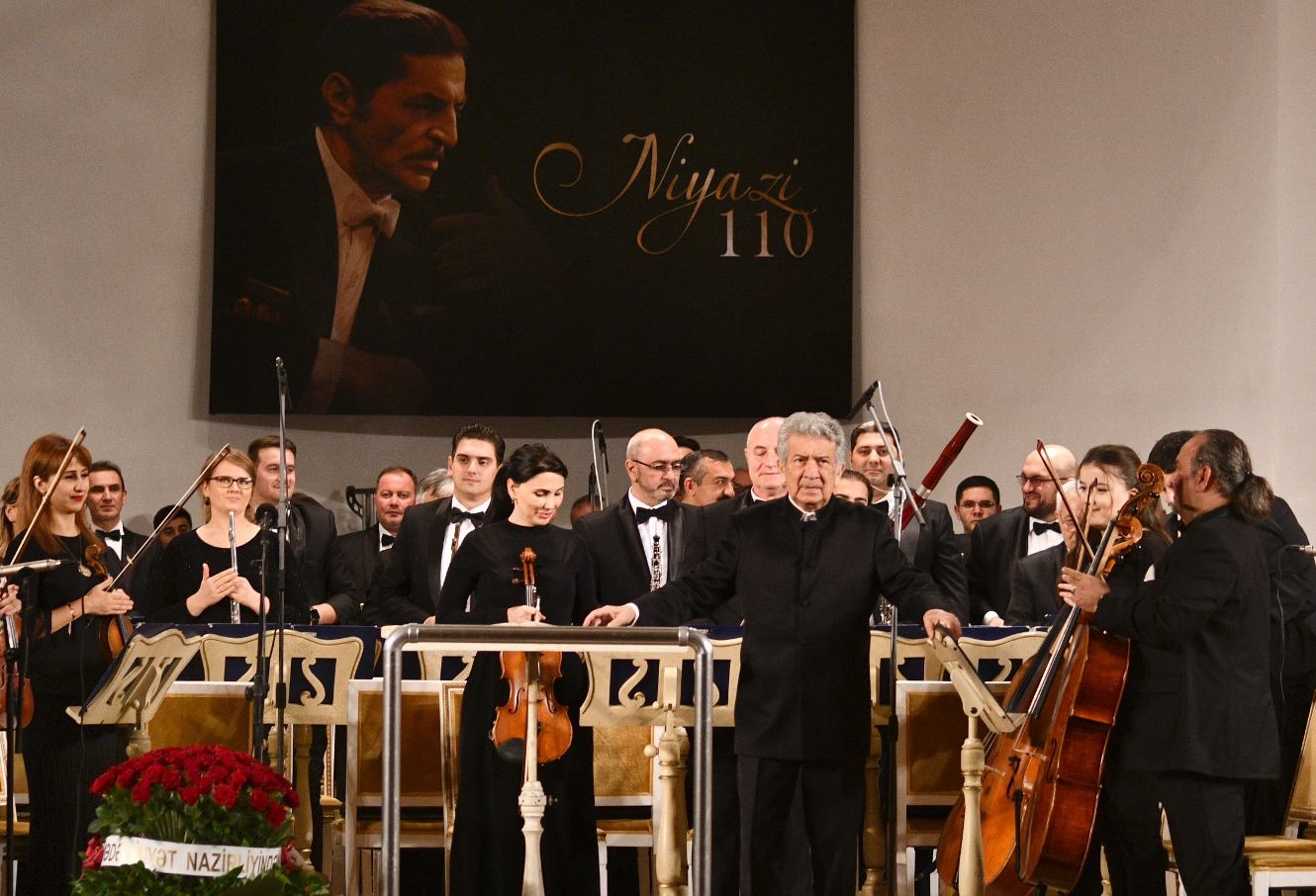 Niyazinin 110  illik yubileyinə həsr olunmuş konsert keçirilib (FOTO/VİDEO)