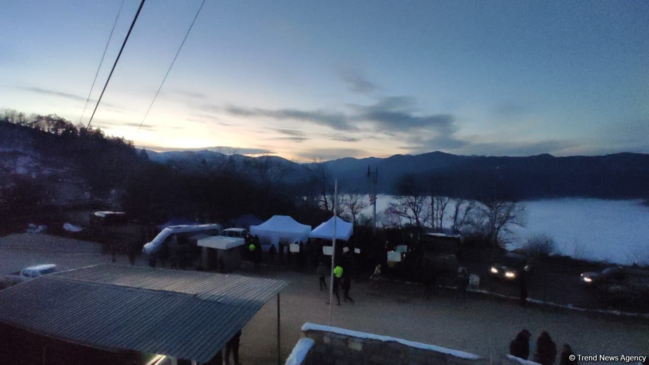 Rusiya sülhməramlılarının məsuliyyət zonasında etiraz aksiyası davam edir (FOTO/VİDEO)