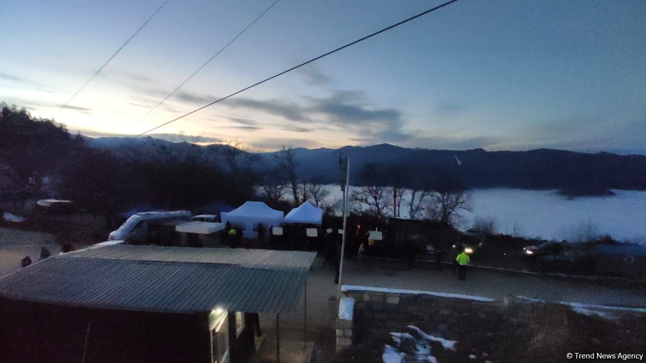 Rusiya sülhməramlılarının məsuliyyət zonasında etiraz aksiyası davam edir (FOTO/VİDEO)