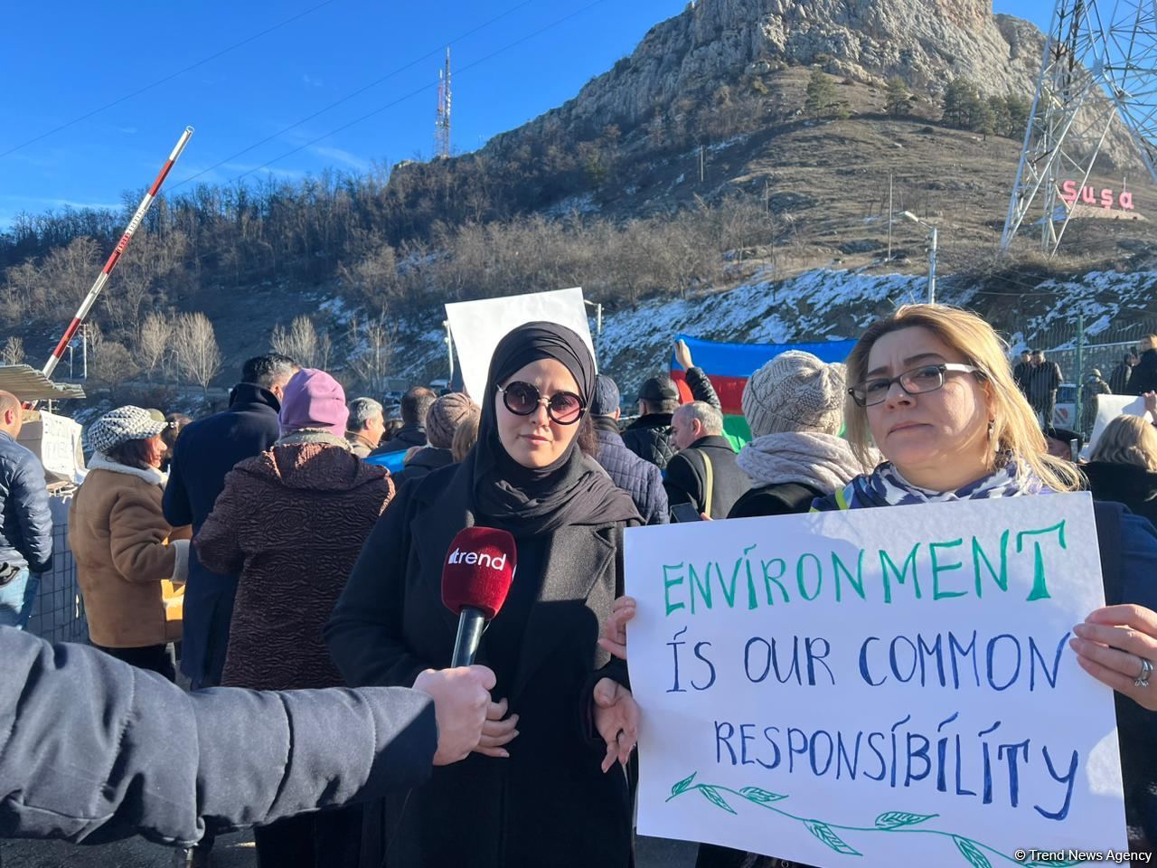 Xalqımızın gələcəyi üçün bütün təbii sərvətlərimizi qorumalıyıq - Aksiya iştirakçısı (FOTO)