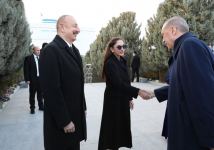 Prezident İlham Əliyevin Türkmənistana səfəri başa çatıb (FOTO/VİDEO)