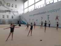 Bakıda Ağdaş və Abşeron gimnastlarının təlim-məşq toplanışı keçirilir (FOTO)