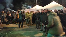 Aksiya iştirakçıları və sülhməramlılar dünya çempionatının oyununu birlikdə izləyir (FOTO/VİDEO)