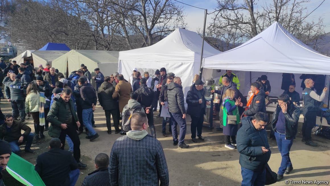 Laçın yolunda son vəziyyət (FOTO/VİDEO)