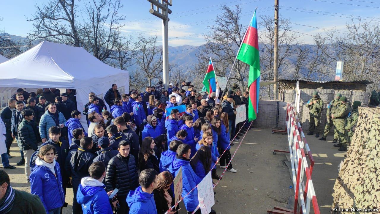 Laçın yolunda son vəziyyət (FOTO/VİDEO)