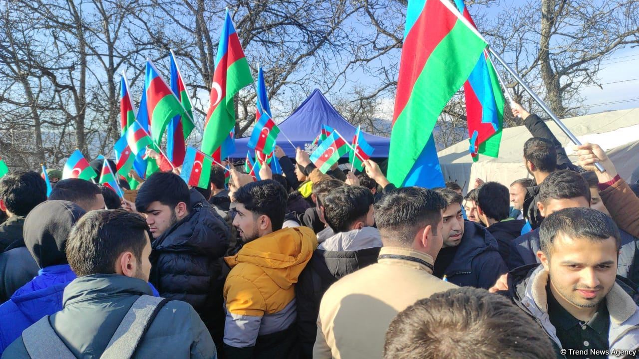 Laçın yolunda son vəziyyət (FOTO/VİDEO)