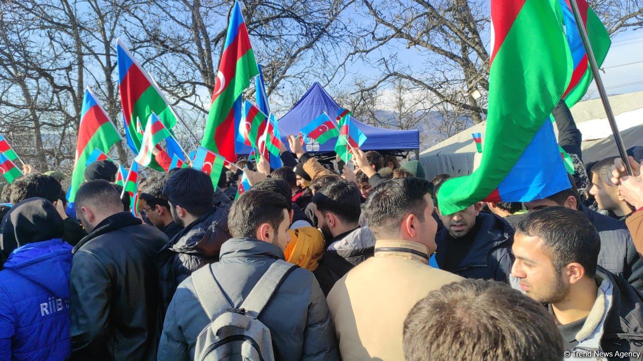 Laçın yolunda son vəziyyət (FOTO/VİDEO)