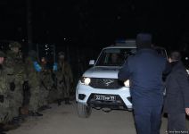 Şuşa-Xankəndi yolundan növbəti dəfə sülhməramlılara məxsus təminat avtomobilləri keçib (FOTO/VİDEO)