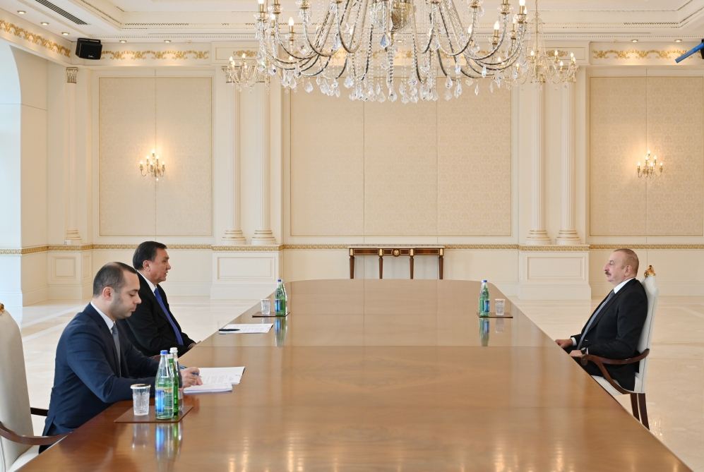 Prezident İlham Əliyev Türk Dövlətləri Təşkilatının Baş katibini qəbul edib (YENİLƏNİB)