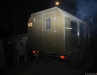 Laçın yolundan növbəti dəfə sülhməramlılara aid təminat avtomobilləri keçib (FOTO/VİDEO)