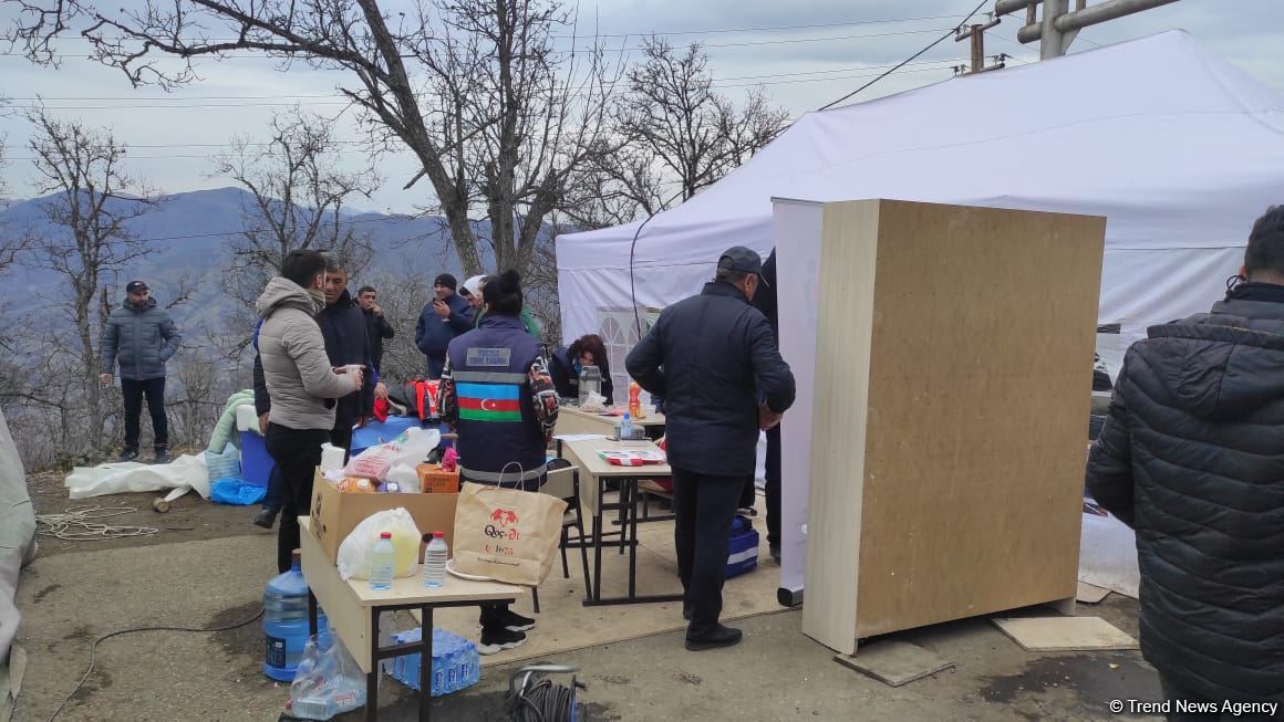 Ermənilərin daha bir yalanı ifşa olundu: Çadırlar əslində niyə aparılır? (FOTO)