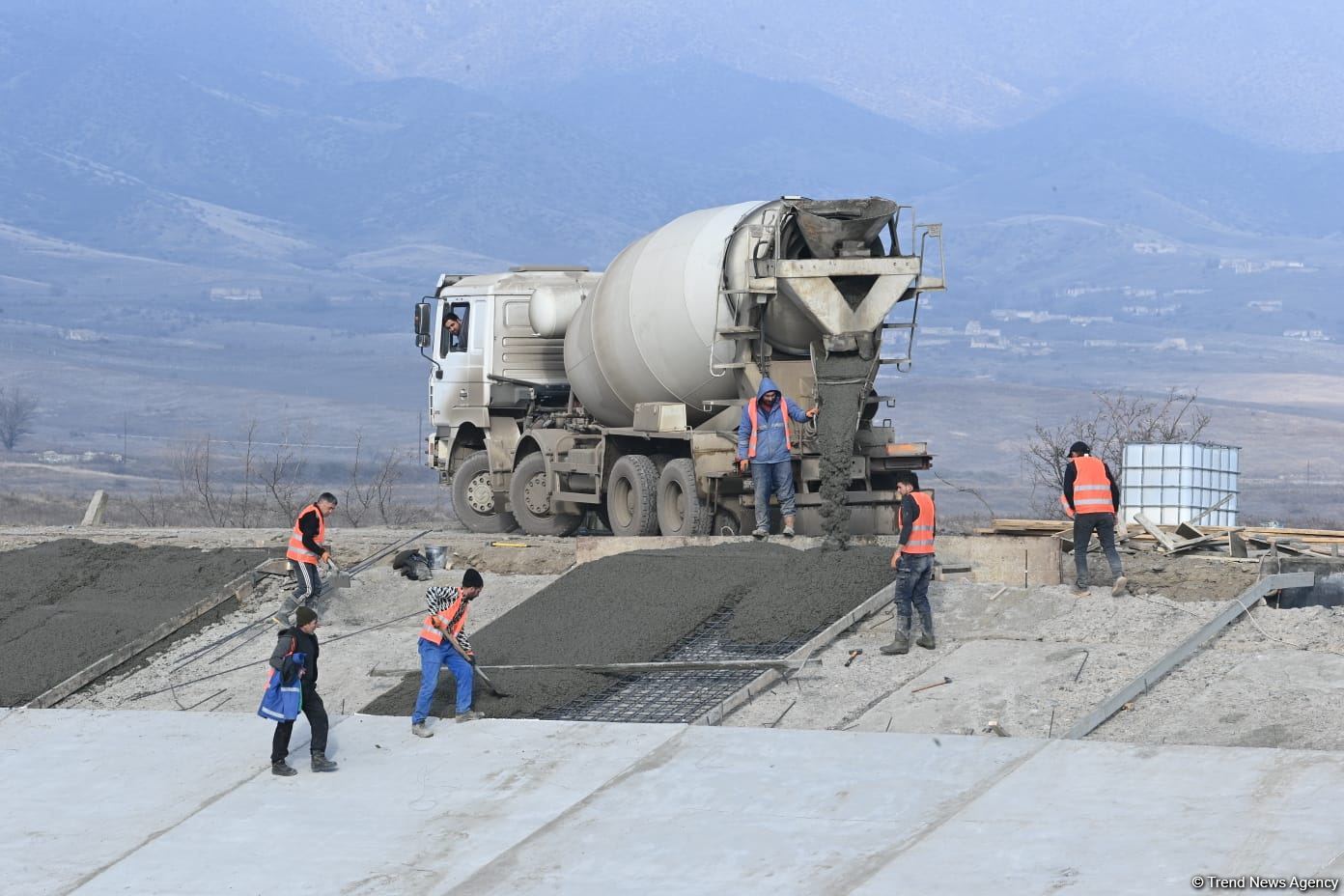 "Xaçınçay" Su Anbarı 2024-cü ildə istifadəyə veriləcək (FOTO)