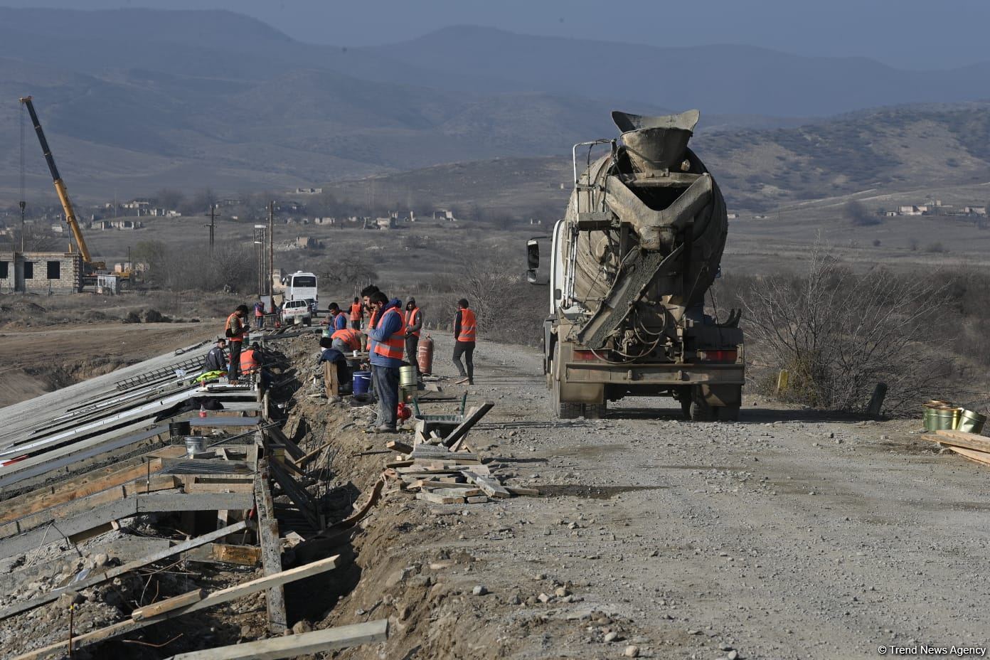 "Xaçınçay" Su Anbarı 2024-cü ildə istifadəyə veriləcək (FOTO)