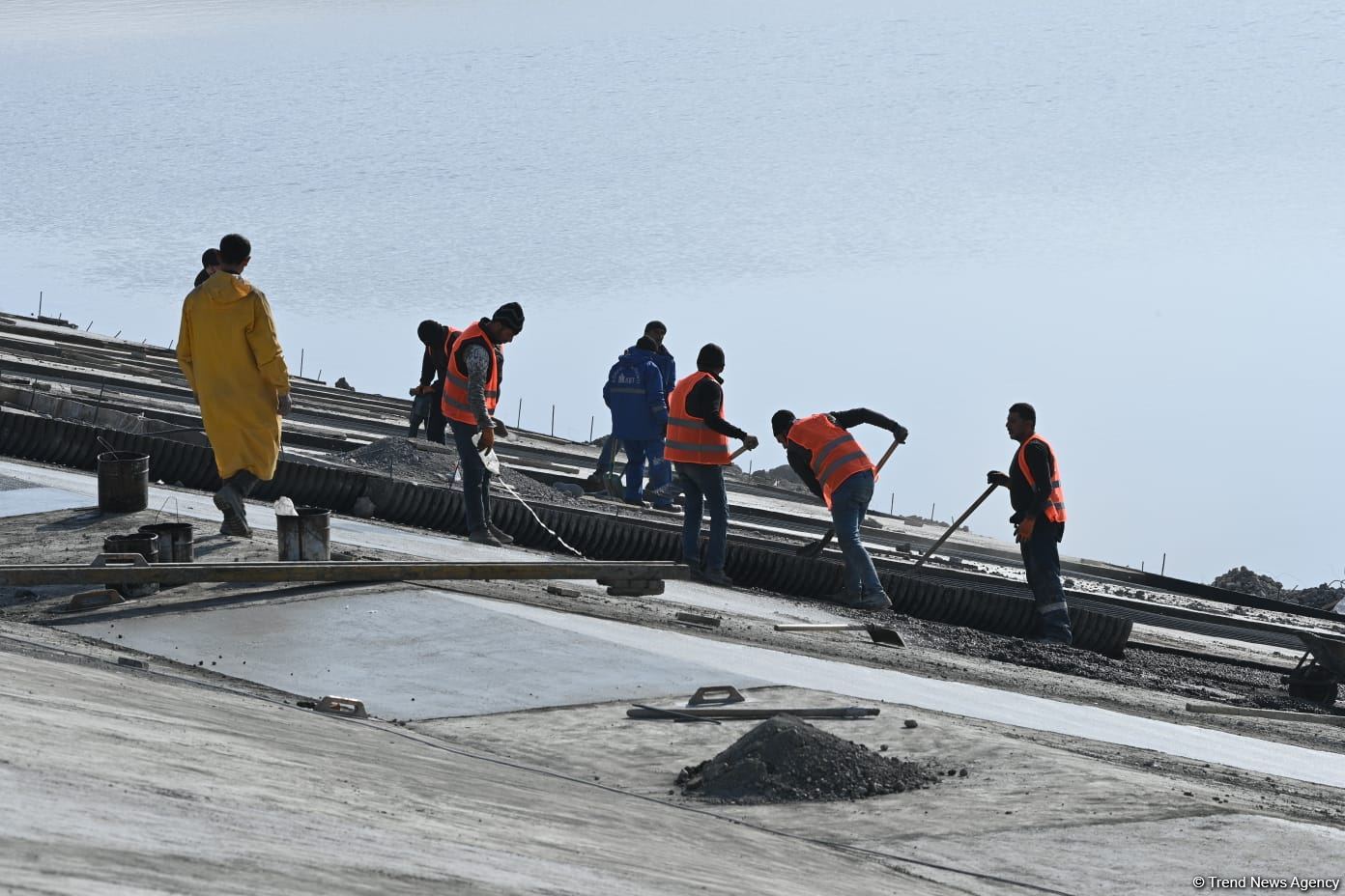 "Xaçınçay" Su Anbarı 2024-cü ildə istifadəyə veriləcək (FOTO)