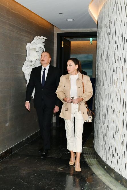 Prezident İlham Əliyev və Birinci xanım Mehriban Əliyeva “The Ritz-Carlton Baku” otelinin açılışında iştirak ediblər (YENİLƏNİB) (FOTO/VİDEO)