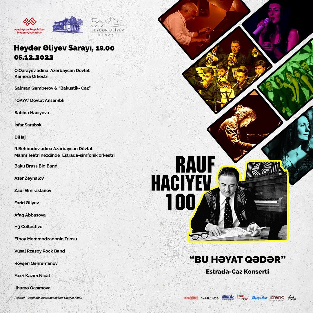 “Rauf Hacıyev -100” Musiqi Festivalı Gəncə şəhərində davam etdi (FOTO)