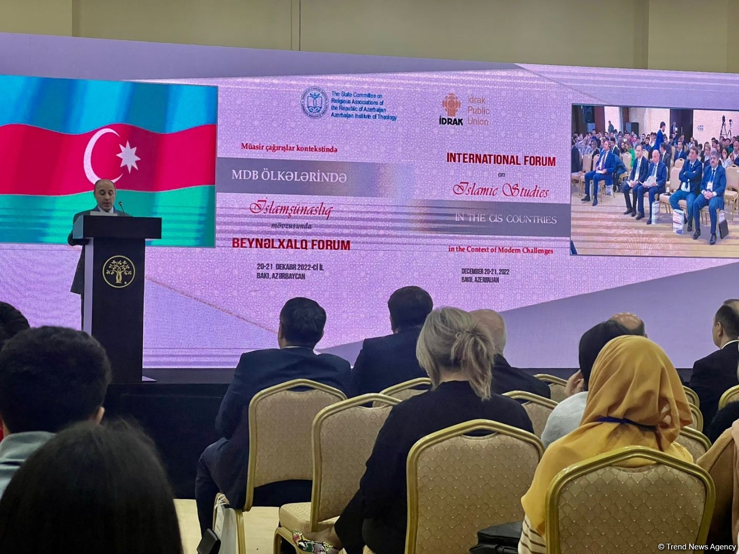 “Müasir çağırışlar kontekstində MDB ölkələrində islamşünaslıq” mövzusunda beynəlxalq forum öz işinə başlayıb (FOTO)