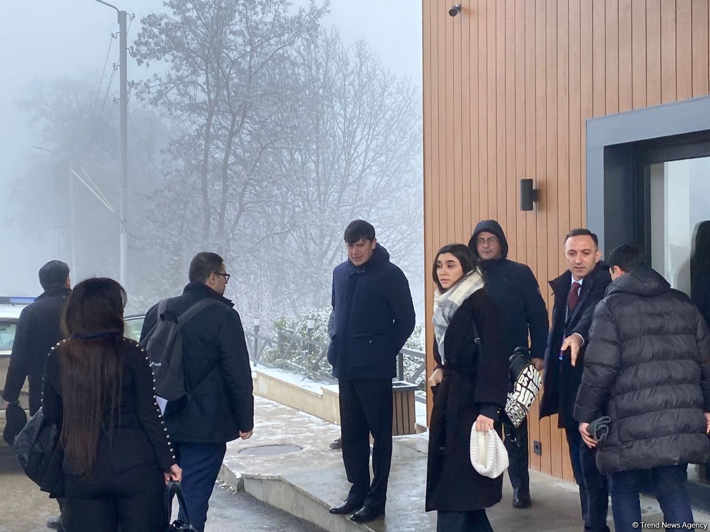 Diaspor məsələlərinə cavabdeh olan dövlət strukturlarının rəhbərləri Şuşaya səfər ediblər (FOTO)