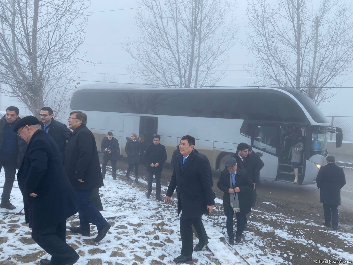 Diaspor məsələlərinə cavabdeh olan dövlət strukturlarının rəhbərləri Şuşaya səfər ediblər (FOTO)
