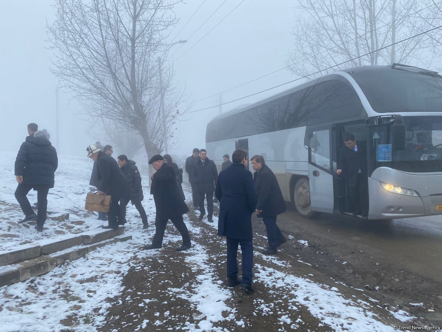 Diaspor məsələlərinə cavabdeh olan dövlət strukturlarının rəhbərləri Şuşaya səfər ediblər (FOTO)