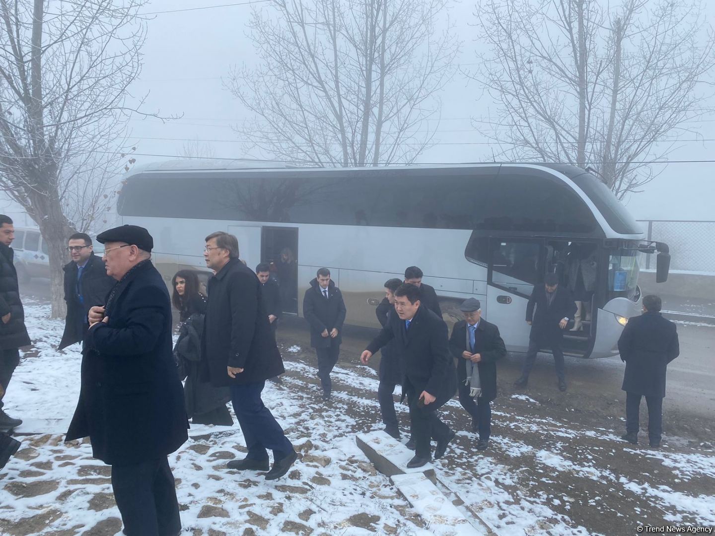 Diaspor məsələlərinə cavabdeh olan dövlət strukturlarının rəhbərləri Şuşaya səfər ediblər (FOTO)