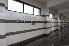 Yeni istifadəyə verilən Xocəsən stansiyasından FOTOREPORTAJ