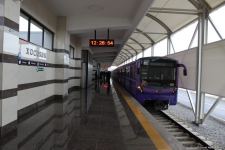 Yeni istifadəyə verilən Xocəsən stansiyasından FOTOREPORTAJ