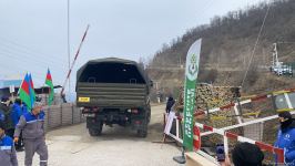 BQXK-nın daha üç avtomobili Laçın yolundan maneəsiz hərəkət edib (FOTO)