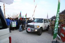 BQXK-nın daha üç avtomobili Laçın yolundan maneəsiz hərəkət edib (FOTO/VİDEO)