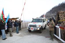 BQXK-nın daha üç avtomobili Laçın yolundan maneəsiz hərəkət edib (FOTO/VİDEO)