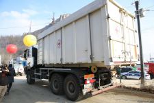 BQXK-nın daha üç avtomobili Laçın yolundan maneəsiz hərəkət edib (FOTO/VİDEO)