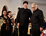 Filarmoniyada Fərhad Bədəlbəyli və Murad Adıgözəlzadənin konserti olub (FOTO/VİDEO)