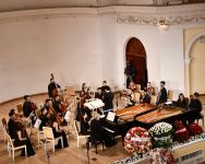 Filarmoniyada Fərhad Bədəlbəyli və Murad Adıgözəlzadənin konserti olub (FOTO/VİDEO)