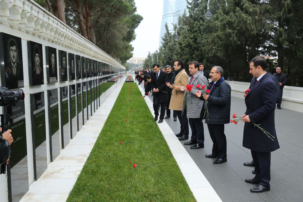 Türkiyənin Hakimlər və Prokurorlar Şurasının nümayəndə heyəti Azərbaycanda səfərdədir (FOTO)