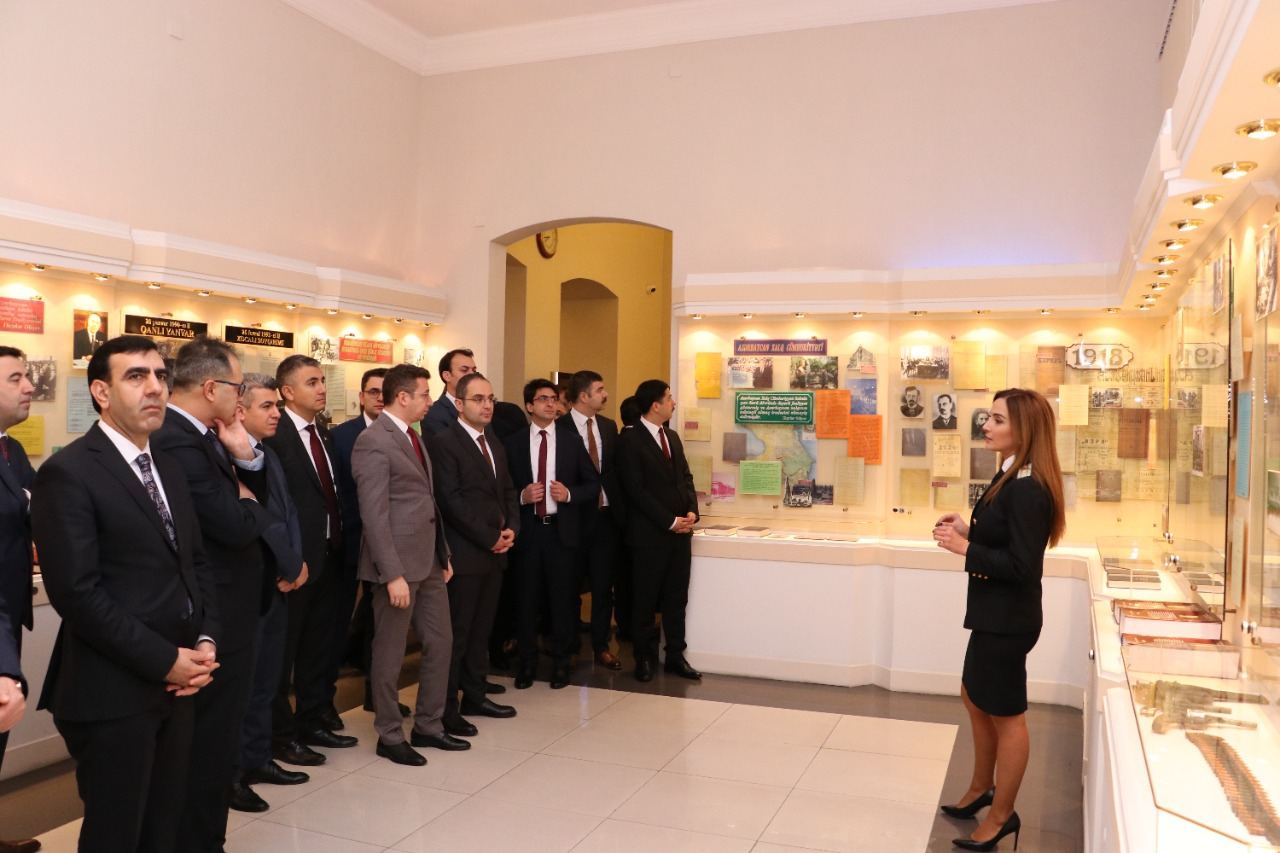Türkiyənin Hakimlər və Prokurorlar Şurasının nümayəndə heyəti Azərbaycanda səfərdədir (FOTO)