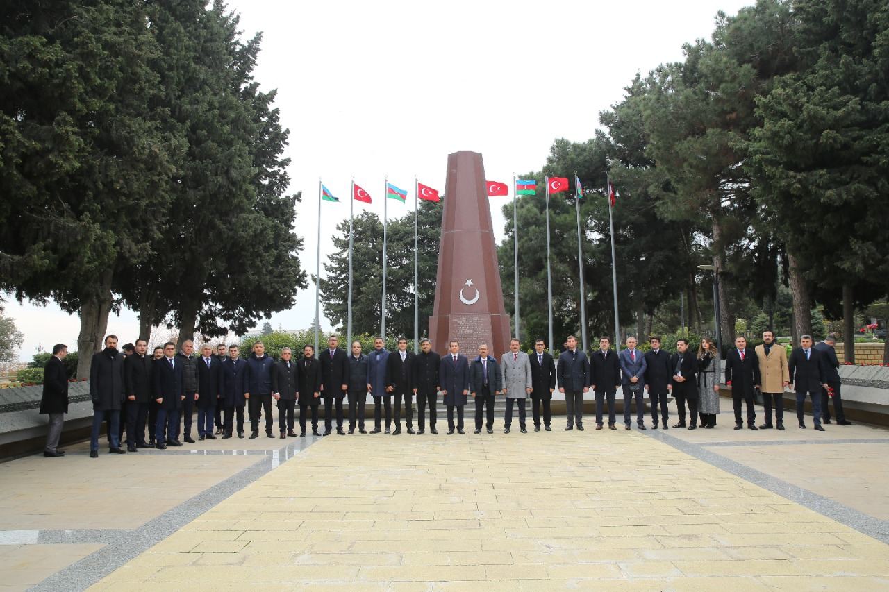Türkiyənin Hakimlər və Prokurorlar Şurasının nümayəndə heyəti Azərbaycanda səfərdədir (FOTO)