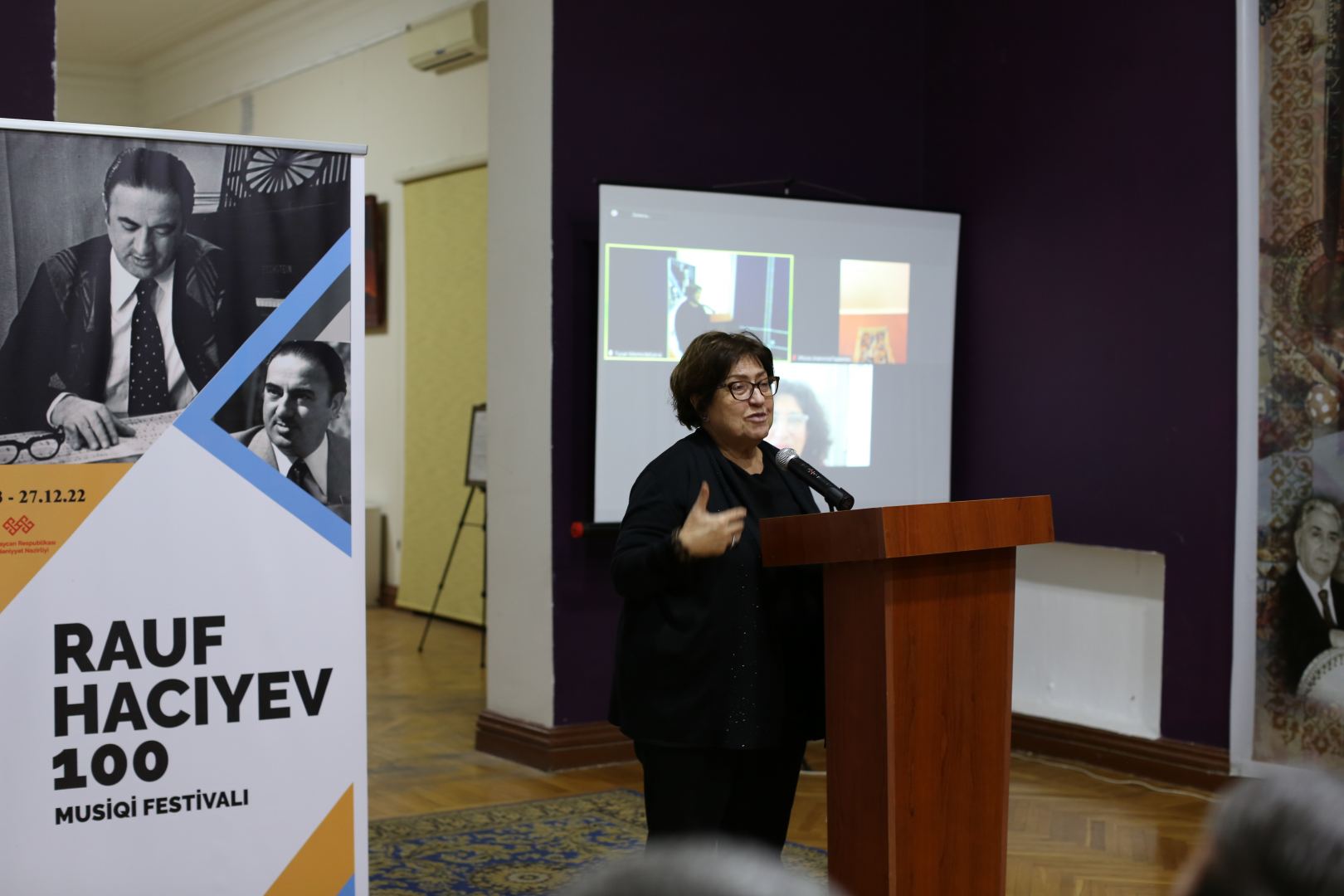 “Rauf Hacıyev-100” Musiqi Festivalı çərçivəsində elmi-yaradıcı diskussiya keçirilib (FOTO)
