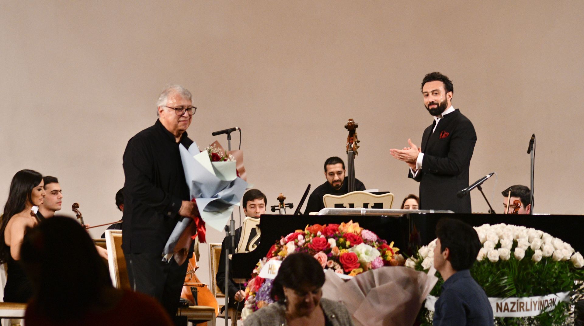 Filarmoniyada Fərhad Bədəlbəyli və Murad Adıgözəlzadənin konserti olub (FOTO/VİDEO)
