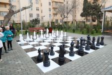 Heydər Əliyev Fondunun vitse-prezidenti Leyla Əliyeva “Bizim həyət” layihəsi çərçivəsində növbəti həyətin açılışında iştirak edib (FOTO)