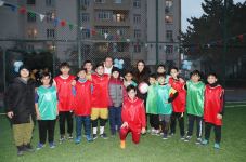 Heydər Əliyev Fondunun vitse-prezidenti Leyla Əliyeva “Bizim həyət” layihəsi çərçivəsində növbəti həyətin açılışında iştirak edib (FOTO)