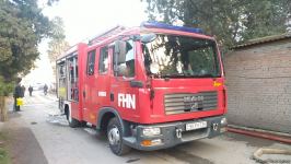 Bərdədə qocalar evində yanğın baş verib (FOTO)
