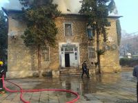 Bərdədə qocalar evində yanğın baş verib (FOTO)